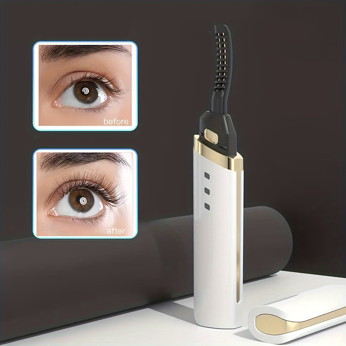 Portable Electric Eyelash Curler Rechargeable